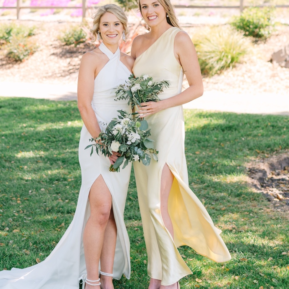 Billy J Yellow Bridesmaid Dress